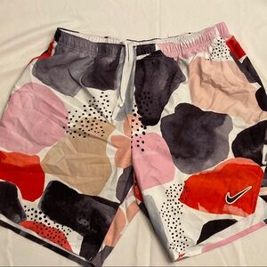 Men’s Colorful Abstract Dri-Fit Nike Shorts